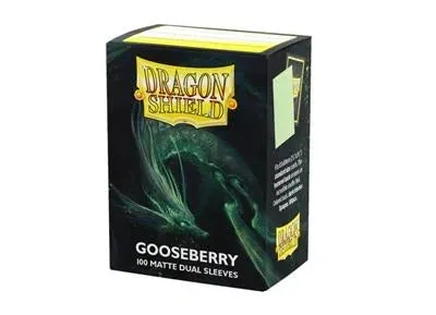 Dragon Shield Standard Matte Dual Gooseberry sleeves 100-pack
