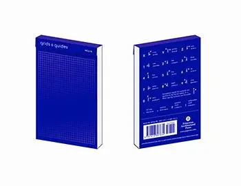 Games Room Grids & Guides Micro Blue anteckningsblock