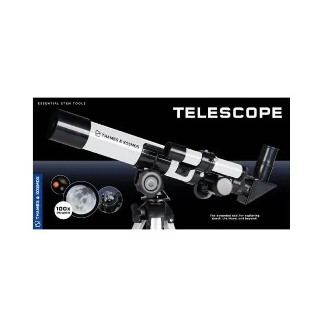 Kosmos Telescope nybörjarteleskop 20x 100x