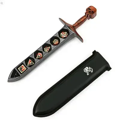 Dragon's Lair Grim Dagger tärningshållare koppar dolk