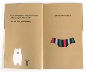 Games Room Polar Bear's Underwear barnbok 3-5 år