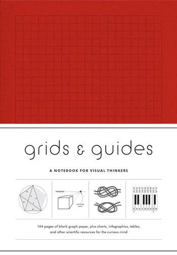 Games Room Grids Guides Red anteckningsbok röd
