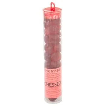 Chessex Gaming Counters glasstenar tub 40-pack