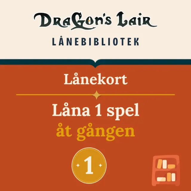 Dragon's Lair Lånekort 1 spel 6 månader
