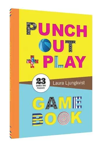 Games Room Punch Out & Play spelbok pyssel 6-8 år
