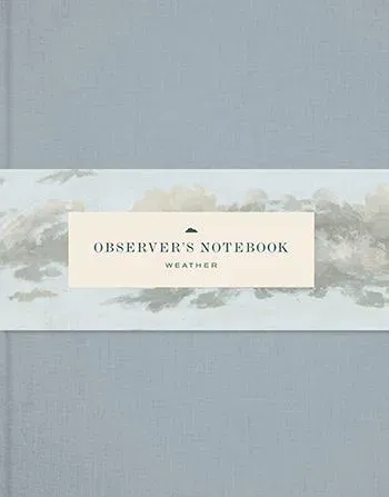 Games Room Observer's Notebook Weather anteckningsbok