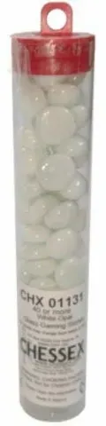 Chessex Gaming Counters glasstenar tub 40-pack