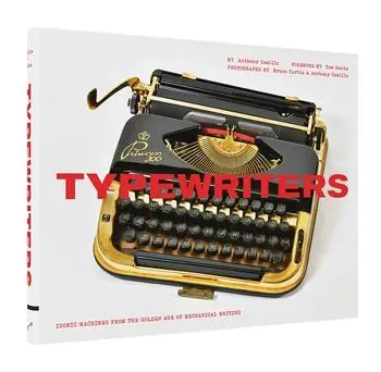 Games Room Typewriters fotobok skrivmaskiner 80 modeller historia