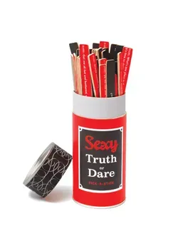 Games Room Sexy Truth or Dare sanning eller konsekvens 50 pinnar