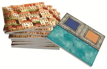Kosmos Cities stadsbyggar sällskapsspel 2-4 spelare