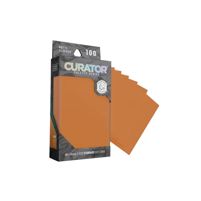 Orange Nebula Curator Ochre kortfodral ockra