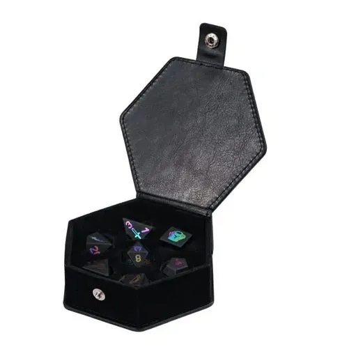 Dragon's Lair Obsidian tärningsset ädelsten rollspel