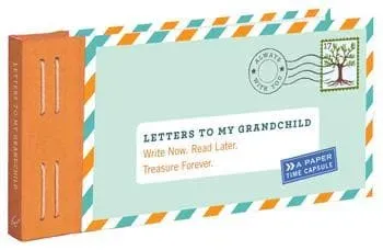 Letters to My Grandchild minnesbok 12 brev present
