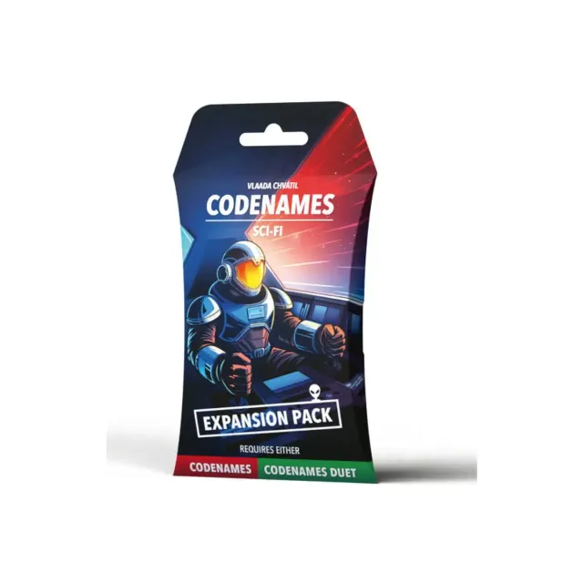 Codenames Sci-Fi Expansion Pack 50 ordkort rymd