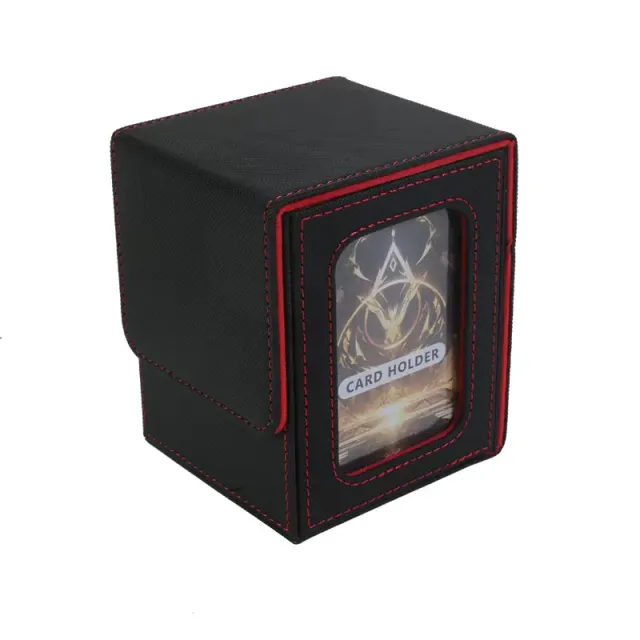 Dragon's Lair Deck Box kortlåda svart-röd 100 kort