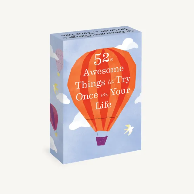 Games Room 52 Awesome Things kortlek – upplevelser