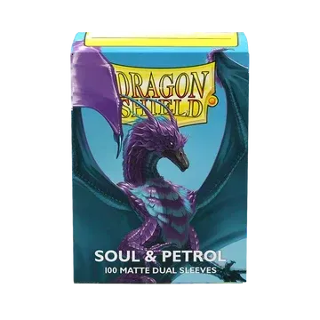 Dragon Shield Matte Dual kortfickor Soul & Petrol 100-pack