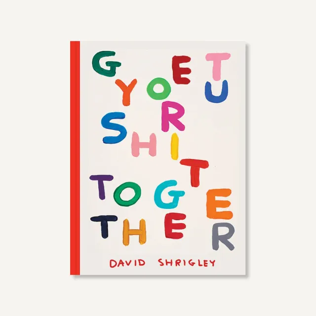 Games Room Get Your Sh*t Together konstbok Shrigley