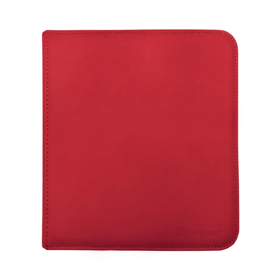 Ultra Pro PRO-Binder 12-Pocket Zippered kortpärm röd