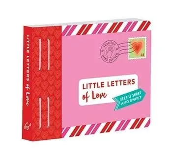 Games Room Little Letters Love minibrev 75-pack