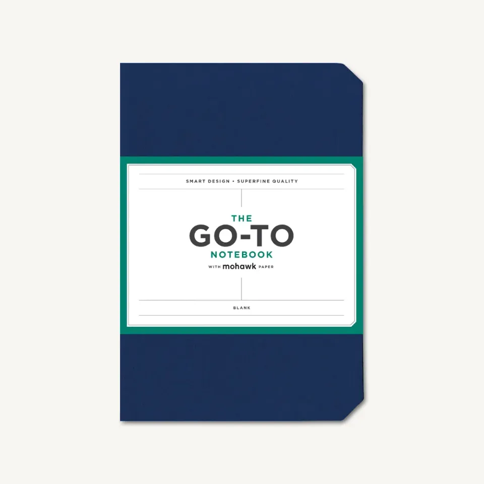 Games Room Go-To anteckningsbok linjerad Midnight Blue