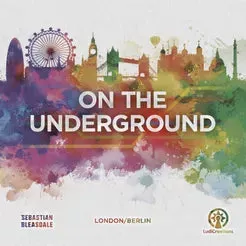 Dragon's Lair On the Underground London/Berlin brädspel strategi