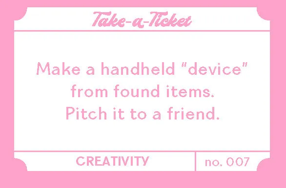Games Room Take-a-Ticket Creativity ask 200 biljetter