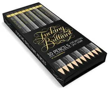 Games Room Fucking Brilliant Pencils blyertspennor 10-pack