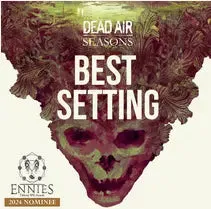 Dragon's Lair Dead Air Seasons rollspel inbunden postapokalyptiskt