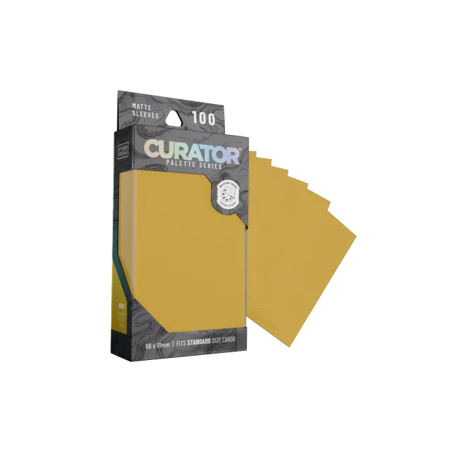 Orange Nebula Curator Palette Honey kortskydd 100-pack