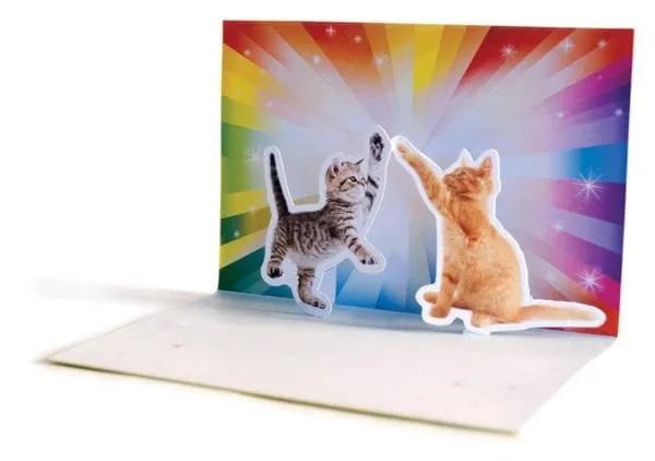 Games Room High Five kortset djur pop-up tackkort