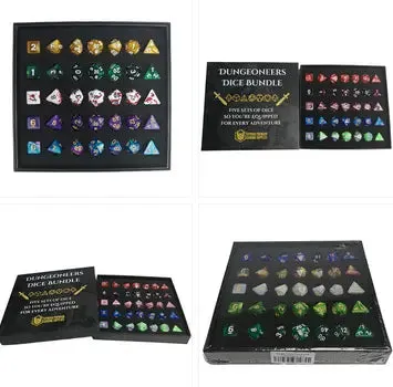 Dragon's Lair Dungeoneers tärningsset 5 set polymer