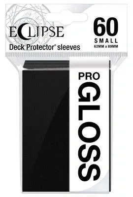 Ultra Pro Eclipse Gloss Jet Black sleeves small 60-pack