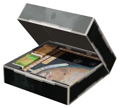 Terraforming Mars Cardboard Map Standalone förvaringsbox tom box