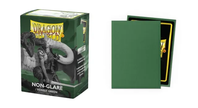 Dragon Shield Matte Forest Green sleeves 100-pack reflexfri