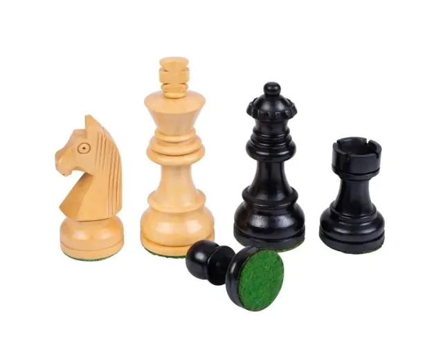 Dragon's Lair Schackpjäser Kung 87 mm schackpjäs trä