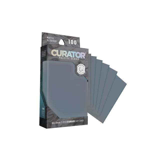 Orange Nebula Curator Palette Azure sleeves 100-pack standard