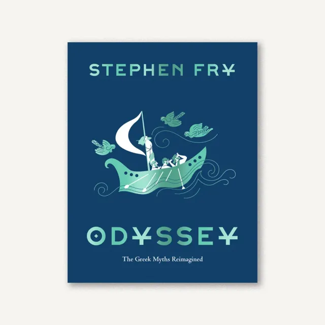 Stephen Fry Odyssey bok grekiska myter illustrerad