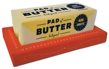 Games Room Pad of Butter anteckningsblock smör