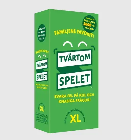 Dragon's Lair Tvärtomspelet XL sällskapsspel 2000 frågor