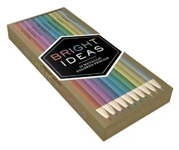 Games Room Bright Ideas Metallic Colored Pencils färgpennor 10-pack