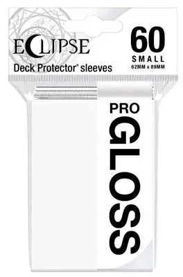 Ultra Pro Eclipse Small kortskydd Arctic White 60-pack japansk
