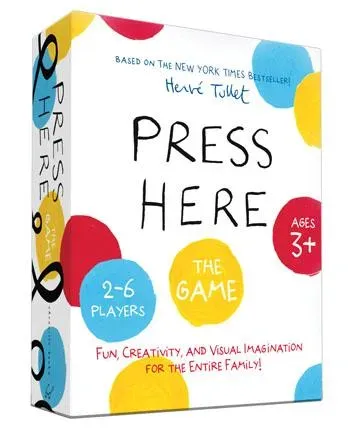 Games Room Press Here The Game sällskapsspel färg