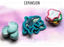 Waddle Orcas Ice Floes expansion 3 moduler taktik