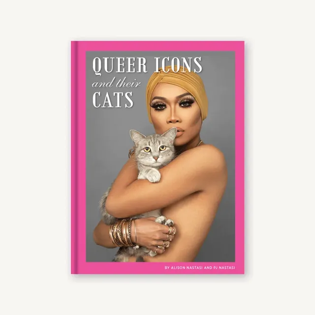Games Room Queer Icons and Their Cats bok kattpresent