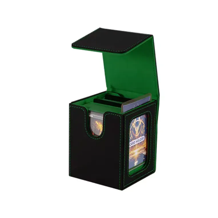 Dragon's Lair Deck Box kortlåda svart grön 100+ magnet