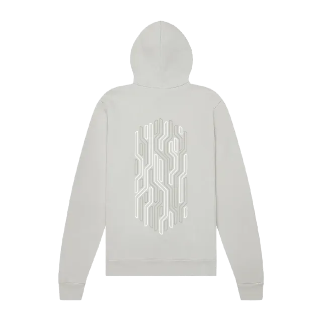 Orange Nebula Coalescence Hoodie huvtröja full-zip unisex