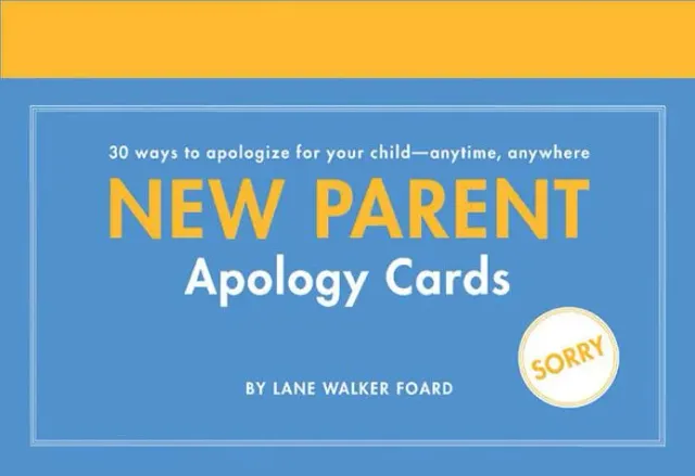 Games Room New Parent Apology Cards kortspel nyblivna föräldrar