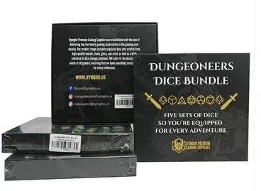 Dragon's Lair Dungeoneers tärningsset 5 set polymer