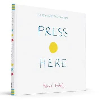 Games Room Press Here bilderbok prickar